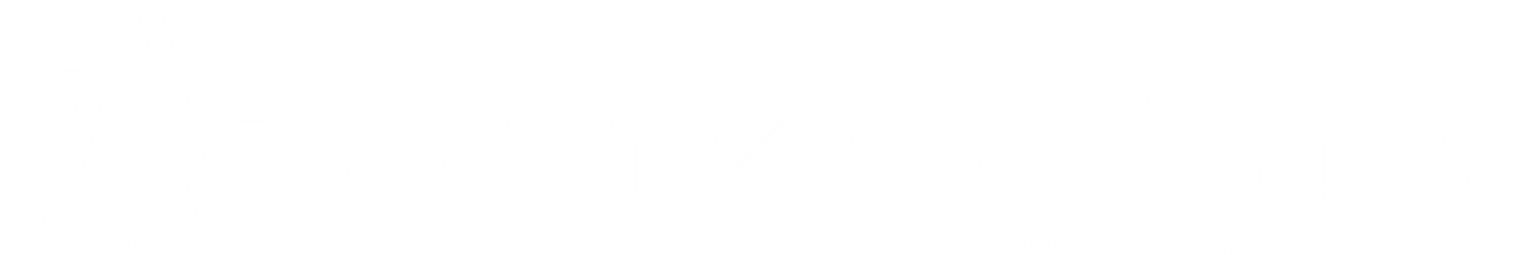 Logo Branca Amanda Casé